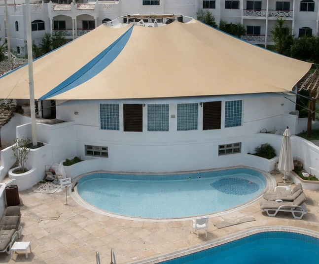 Ludhiana Project tensile structure, Ekra Decor &mdash; photograph 4